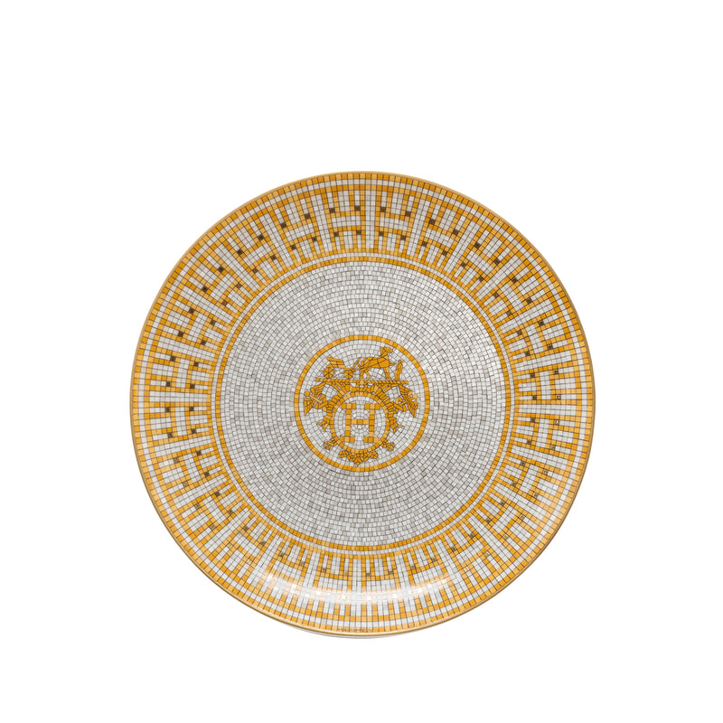 HERMES MOSAIQUE AU 24 GOLD Dessert plate (2 in a set)