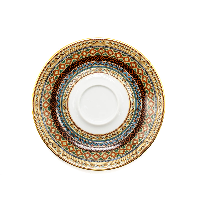 Hermes Cheval d'Orient tea cup and saucer (2 sets)