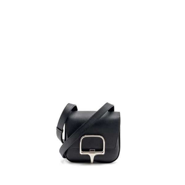 Hermes Della Cavalleria Mini Bag Epsom Black SHW Stamp B