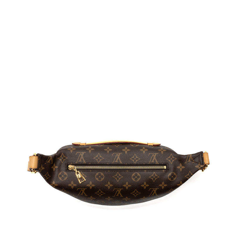 Rare LOUIS VUITTON Black Bumbag Monogram Empriente Belt Bag Unisex