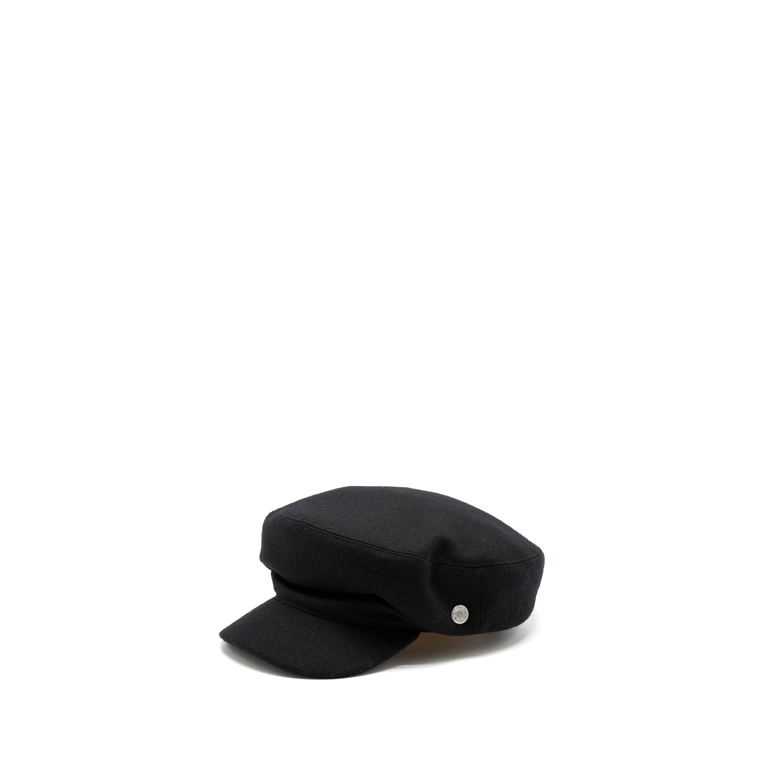 Hermes Size 59 Casquette Deni Women's Cap Wool Black SHW