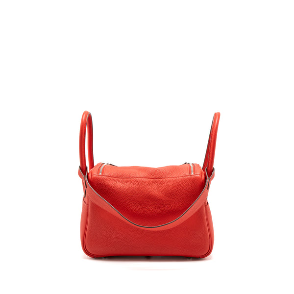 Hermes Lindy 26 Clemence S3 Rouge De Coeur SHW Stamp Y