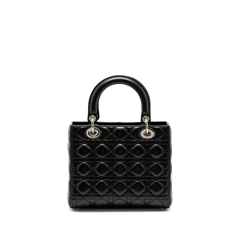 Dior Medium Lady Dior Lambskin Black SHW