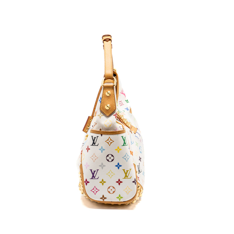 Louis Vuitton Chrissie Shoulder bag monogram canvas white multicolour GHW