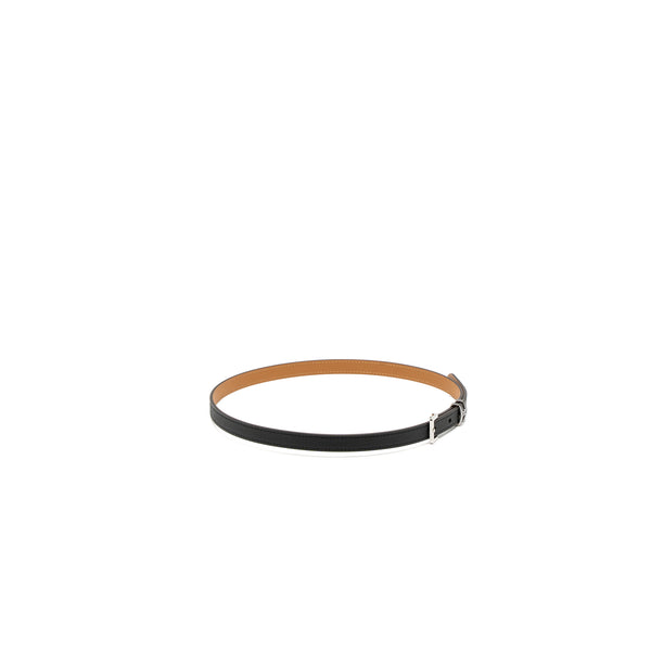 Hermes Size 70 Pop H 15 Belt Epsom Black SHW Stamp B
