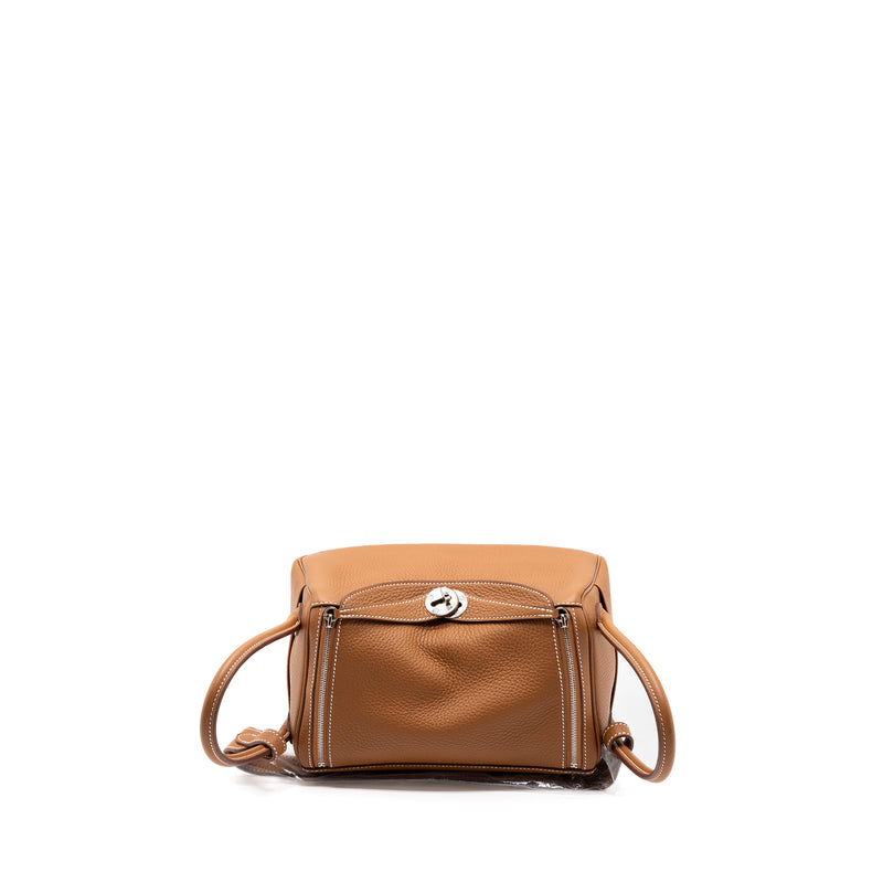 Hermes lindy 26 clemence gold SHW Stamp U