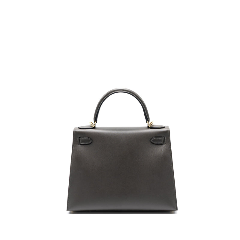 Hermes kelly 28 madame leather graphite GHW stamp U