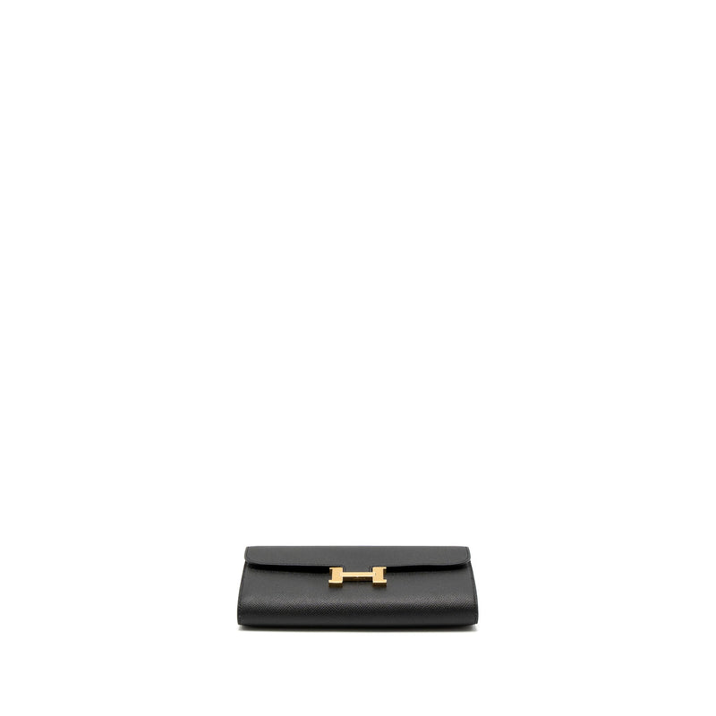 Hermes Constance To Go Epsom Black GHW Stamp B