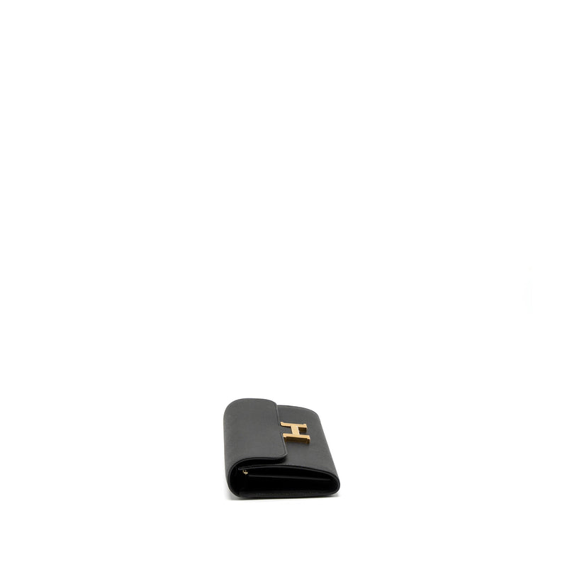 Hermes Constance To Go Epsom Black GHW Stamp B