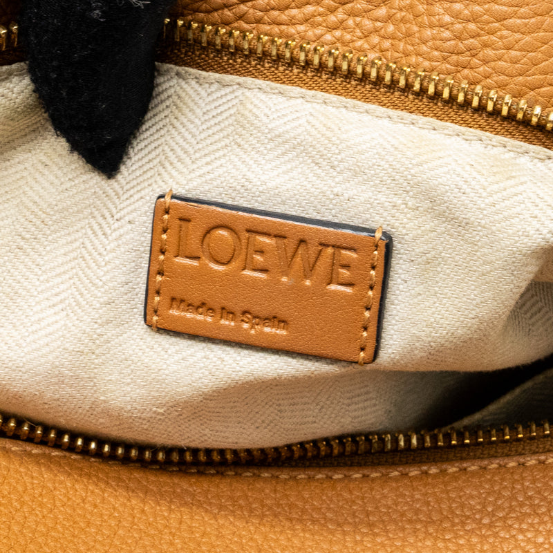 Loewe Medium Puzzle Bag in Grained Calfskin Gold GHW