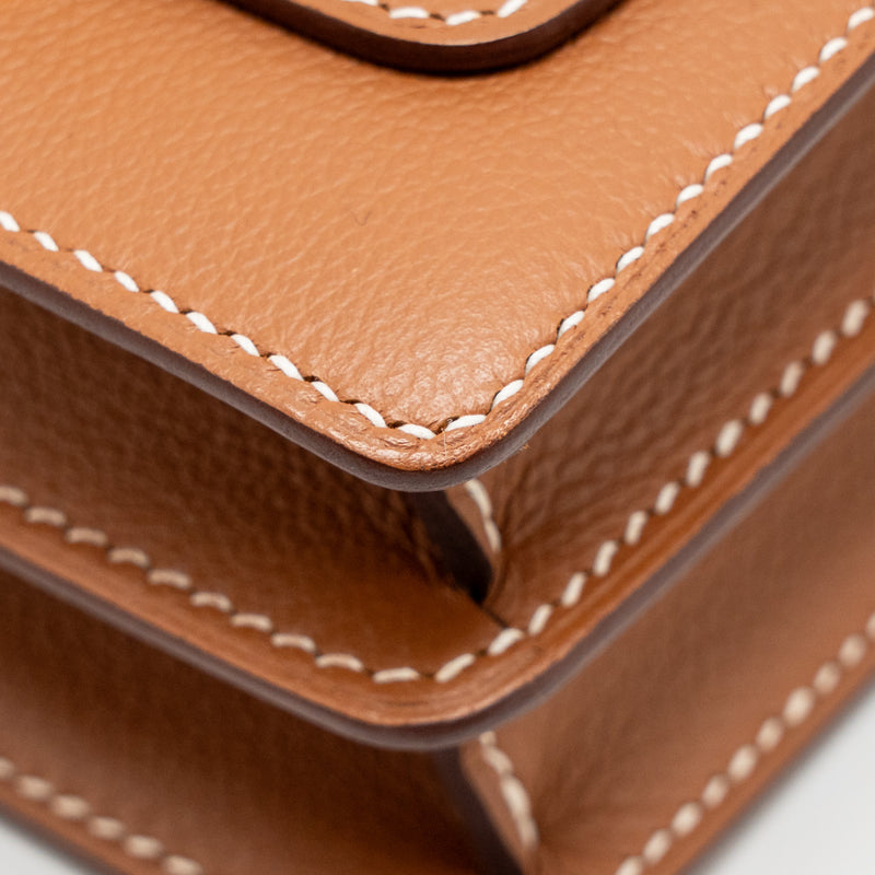 HERMES Mini Roulis Evercolor Gold GHW Stamp Y