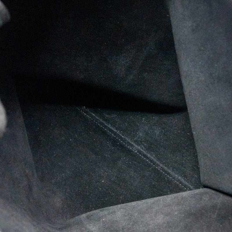 Saint Laurent/YSL Suzanne Hobo Bag Calfskin Black GHW