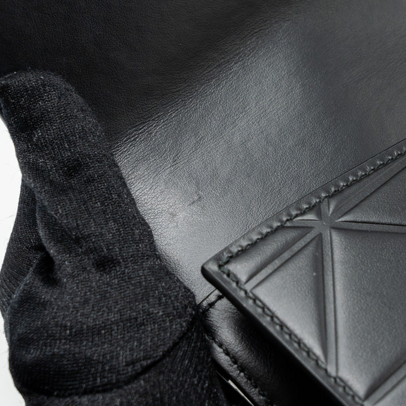Prada Pattina in Pelle Calfskin Black GHW