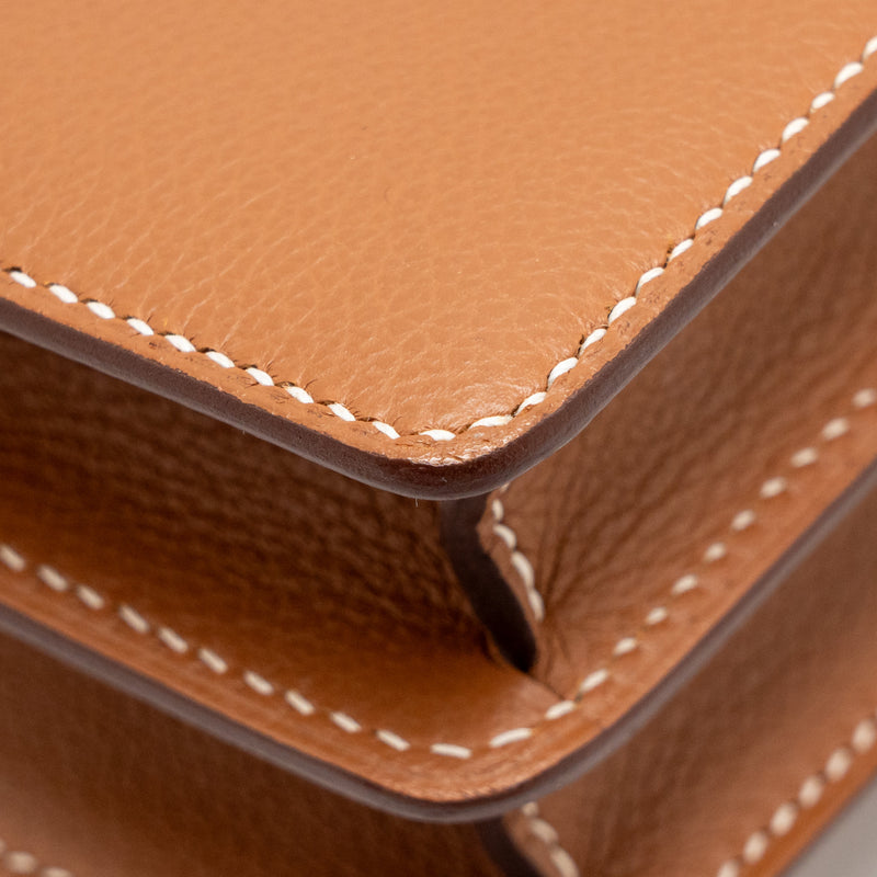 HERMES Mini Roulis Evercolor Gold GHW Stamp Y