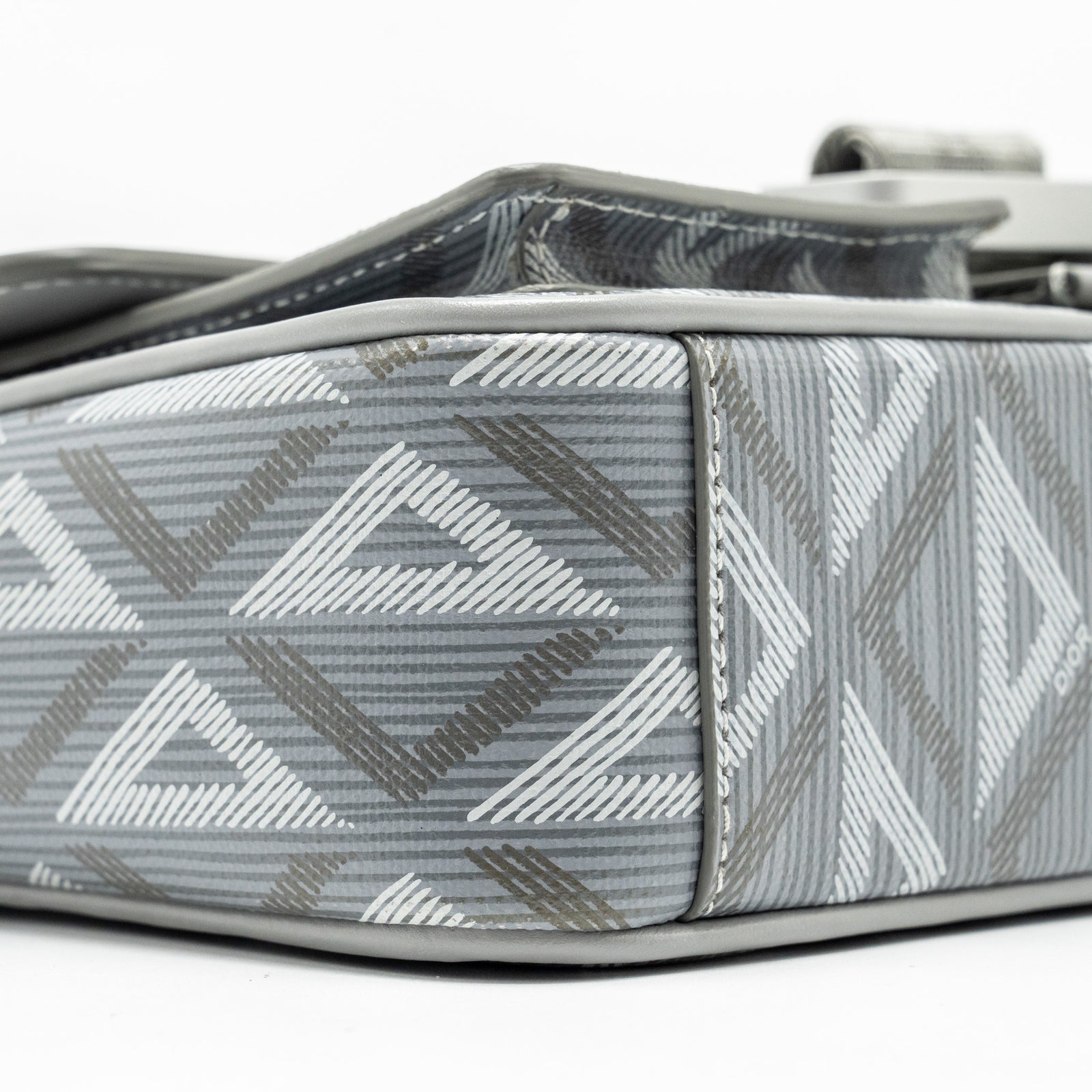 Dior Hit the Road bag with Strap dior cd diamond canvas grey