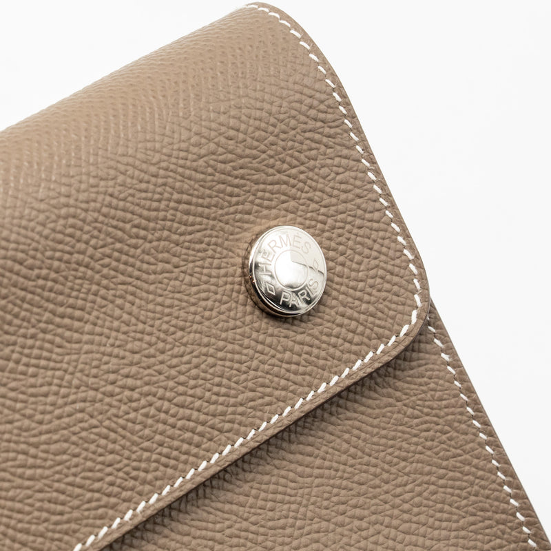 Hermes Hermesnap Epsom Etoupe SHW Stamp W