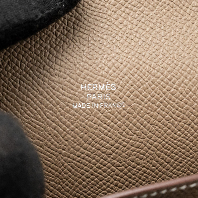 Hermes Hermesnap Epsom Etoupe SHW Stamp W