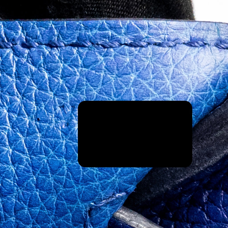 Hermes Hac Birkin 40 Cosmos Limited Edition Togo Blue Nuit / Violet Brushed SHW Stamp Y
