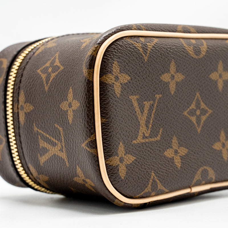 Louis Vuitton Nice Nano Monogram Canvas GHW