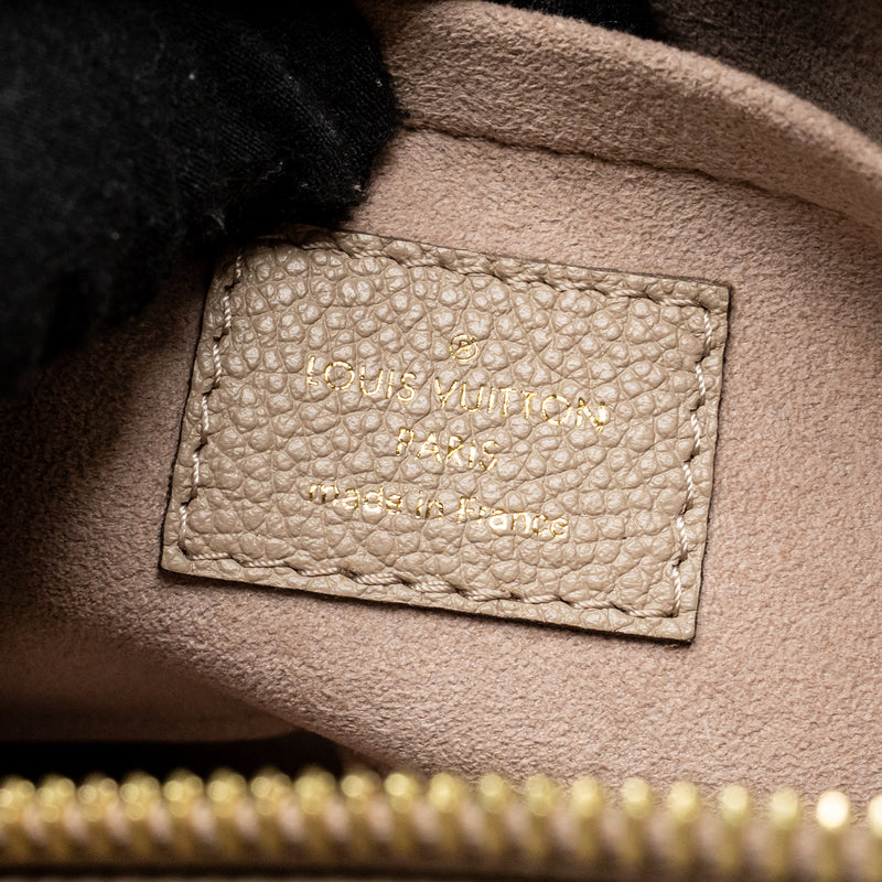 Louis Vuitton OnTheGo East West Monogram Empreinte Leather Dove/Cream GHW