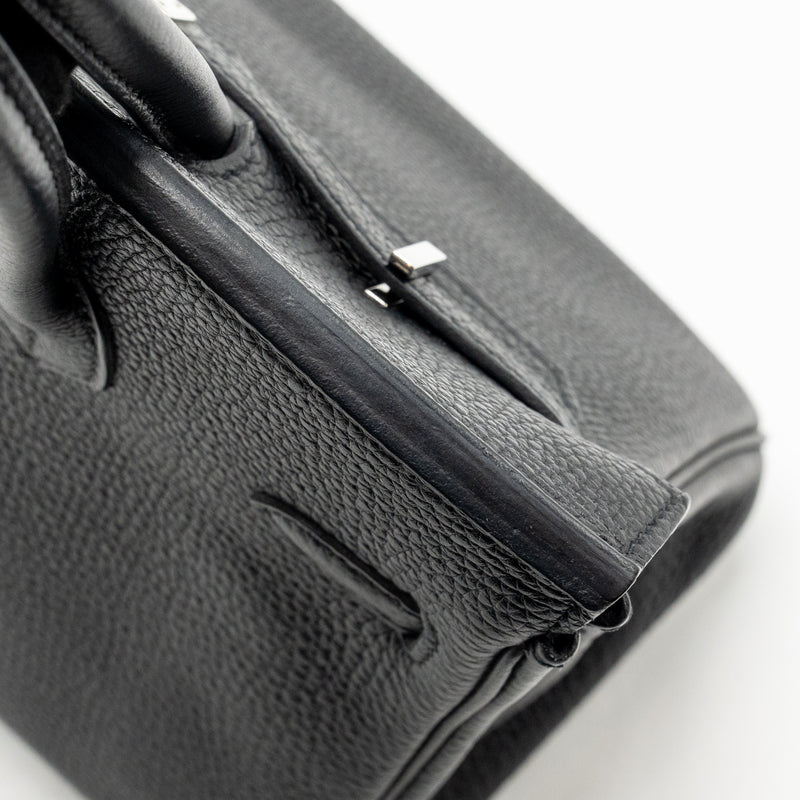 Hermes Birkin 25 Togo Black SHW Stamp Y