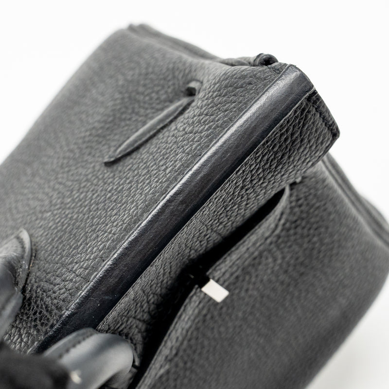 Hermes Birkin 25 Togo Black SHW Stamp Y