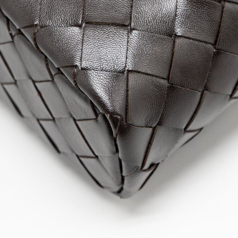 Bottega Veneta Bang Bang Vanity Case with Strap Intrecciato Leather Fondant GHW