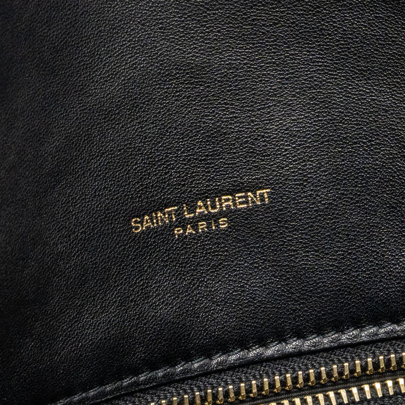 Saint Laurent/YSL Small Puffer Bag Nappa Black Multicolour Hardware
