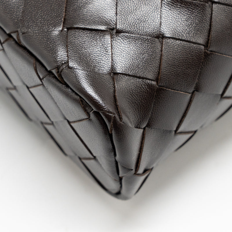 Bottega Veneta Bang Bang Vanity Case with Strap Intrecciato Leather Fondant GHW
