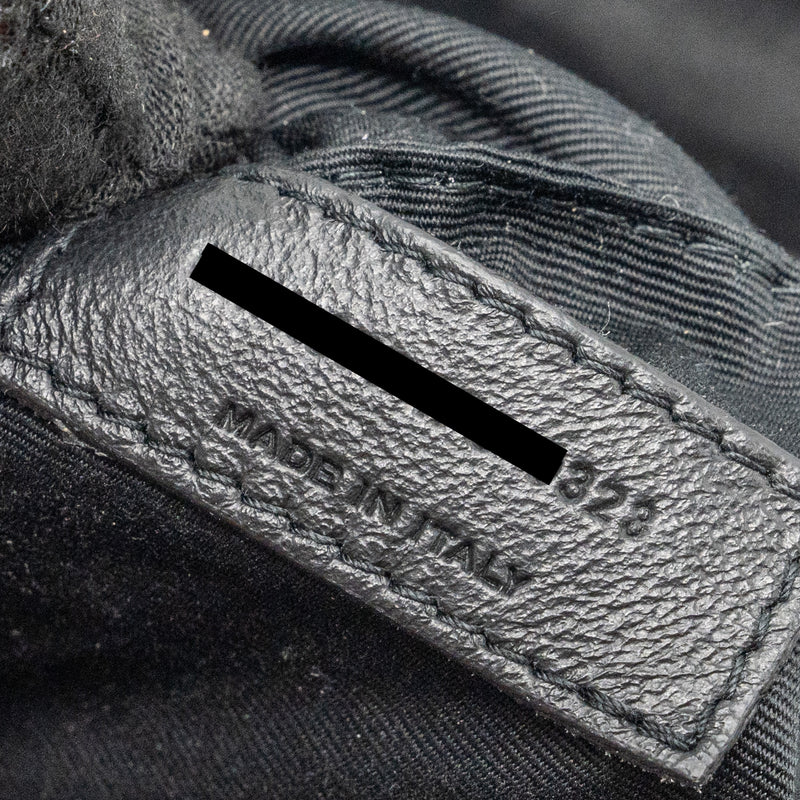 Saint Laurent/YSL Small Puffer Bag Nappa Black Multicolour Hardware