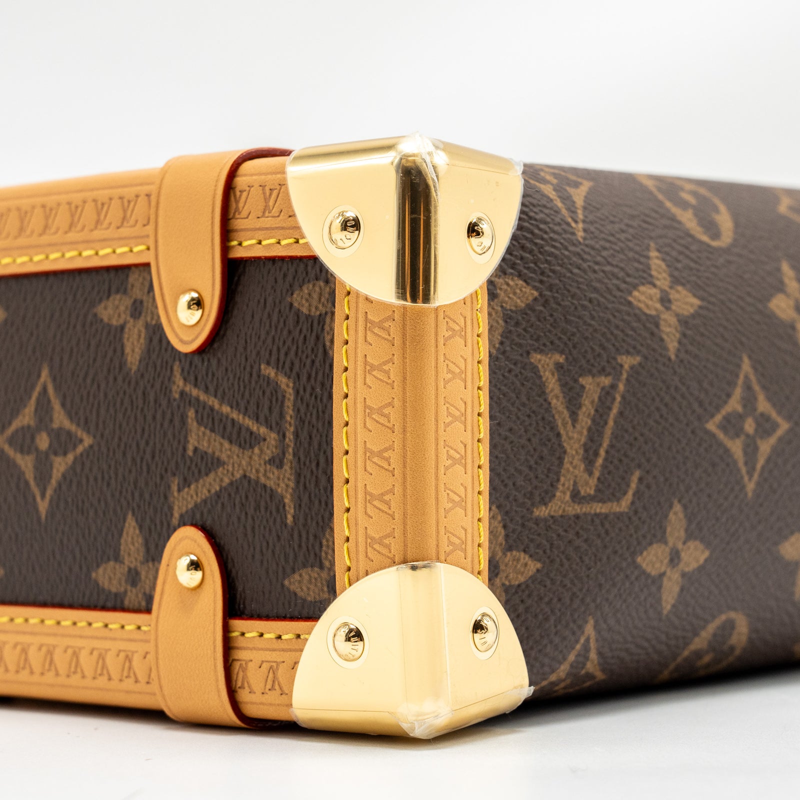 Louis Vuitton Side Trunk MM Monogram Canvas GHW