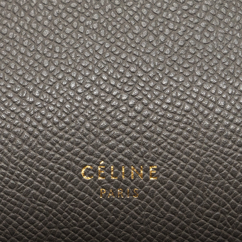Celine nano belt bag calfskin grey GHW