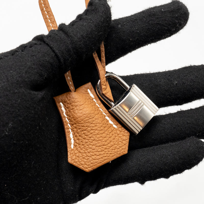 Hermes Birkin 30 Togo Gold SHW Stamp U