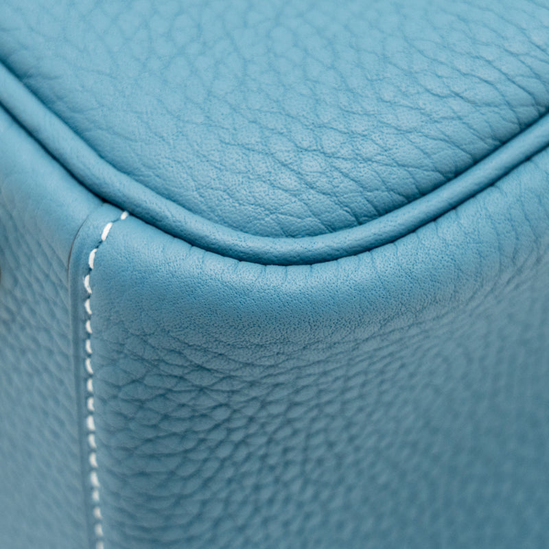 Hermes Lindy 26 Clemence New Blue Jean GHW stamp B