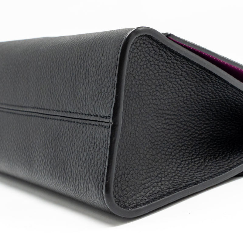 Louis Vuitton Twist One Handle PM Taurillon Leather Black/Pink GHW