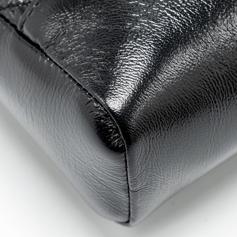 Chanel Mini 31 Bag shiny calfskin black LGHW (microchip)