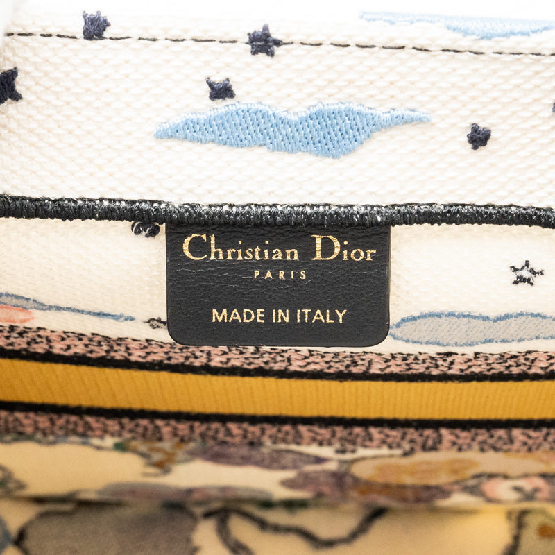 Dior Small dior book tote canvas multicolor