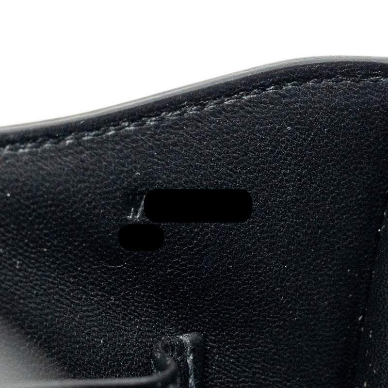 HERMES Constance Elan Epsom Black RGHW Stamp W