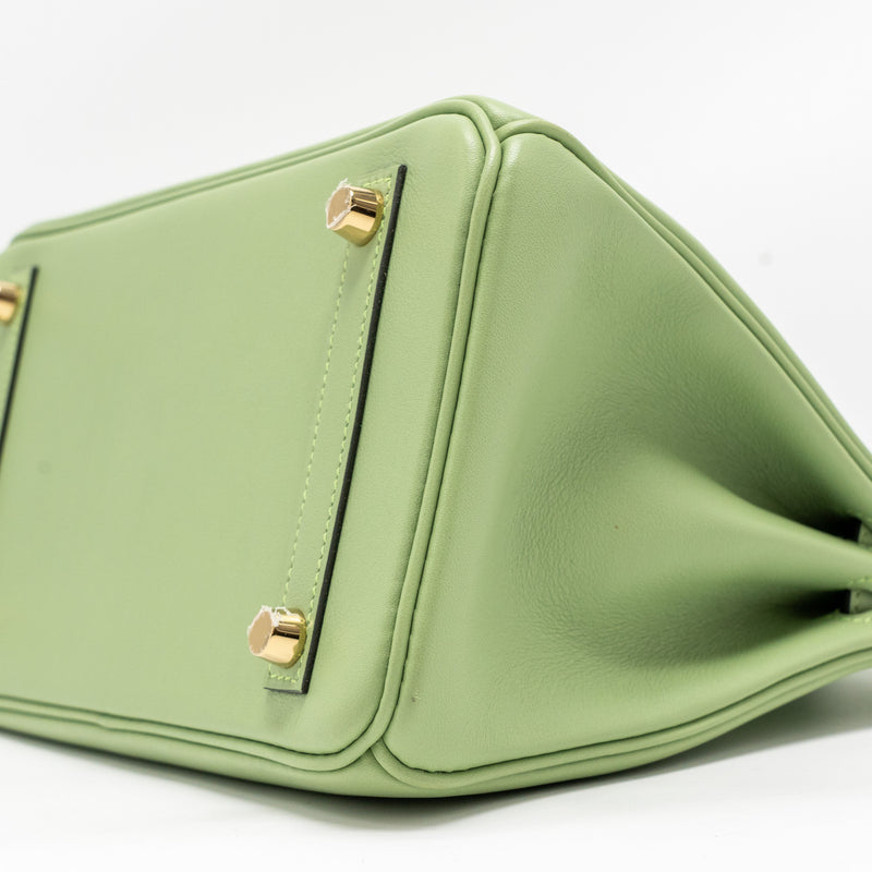 Hermes Birkin 25 Swift Vert Criquet GHW Stamp Y