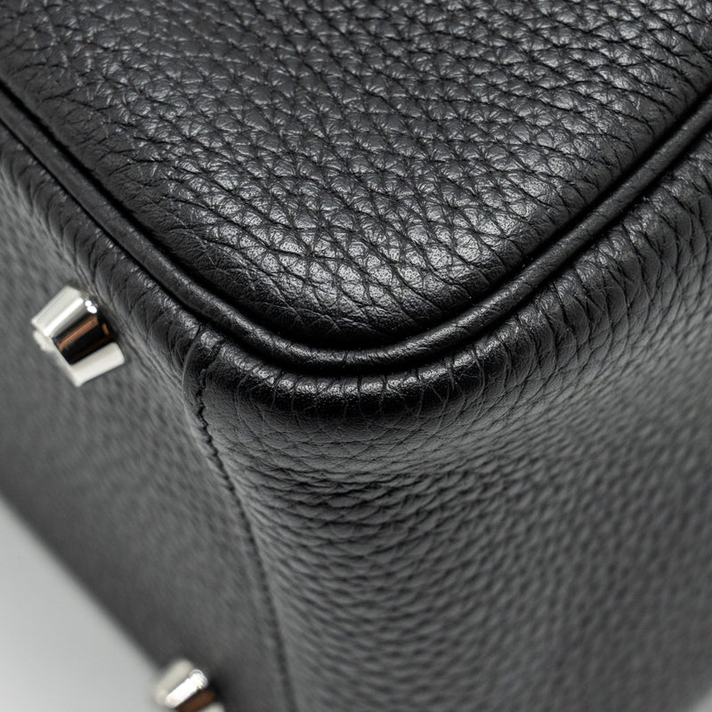 Hermes Lindy 26 Clemence Black SHW Stamp C