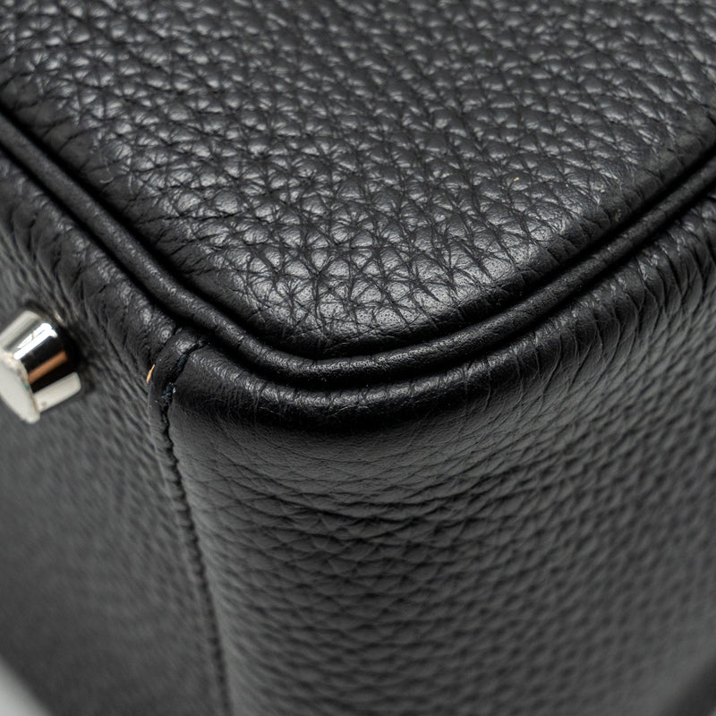 Hermes Lindy 26 Clemence Black SHW Stamp C