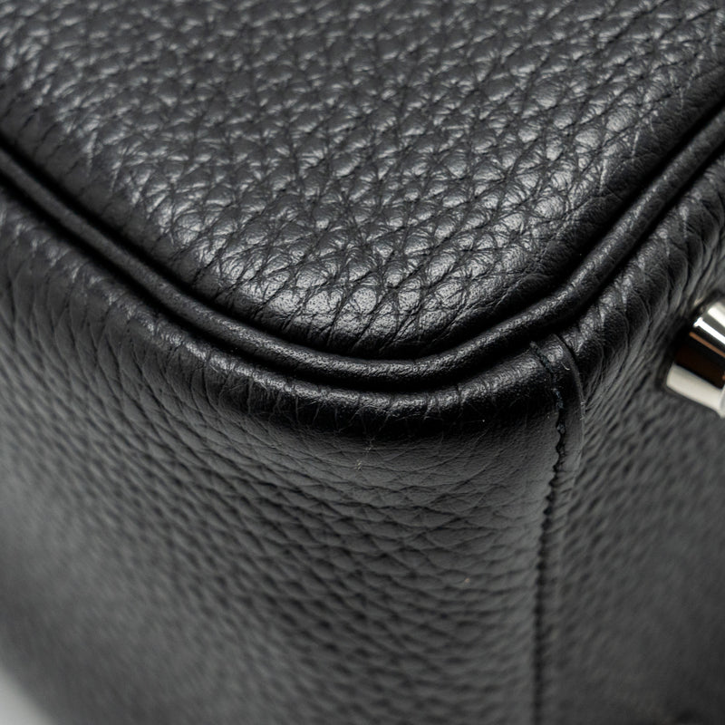 Hermes Lindy 26 Clemence Black SHW Stamp C