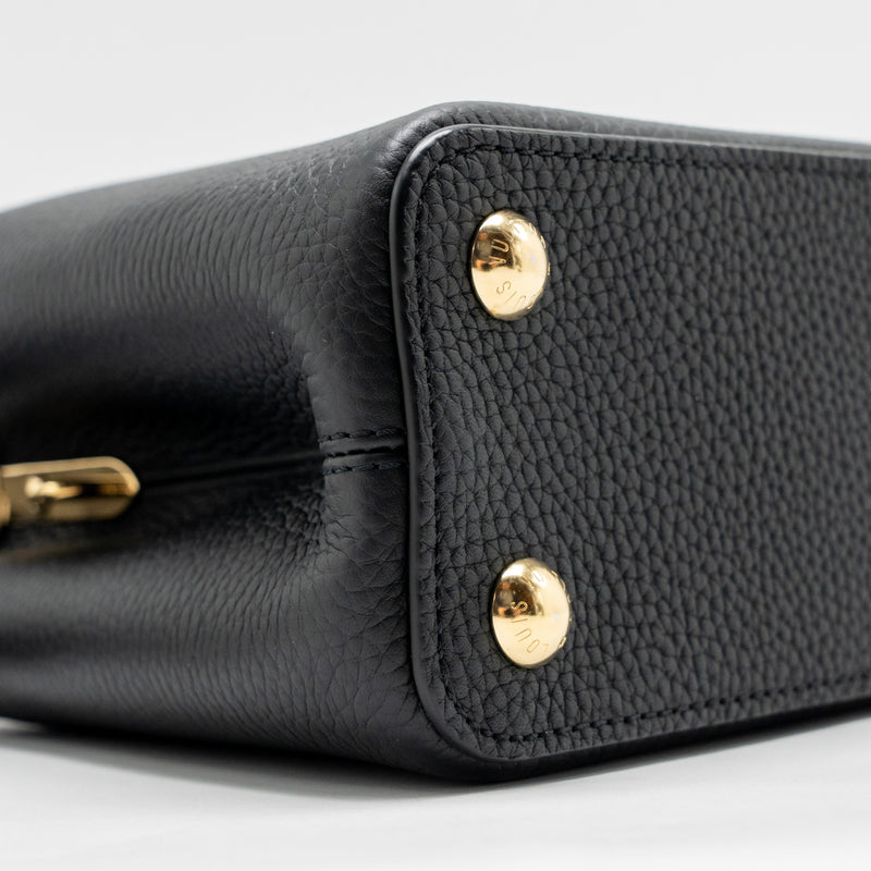 Louis Vuitton Murakami Limited Edition Capucines BB Taurillon Leather Black GHW