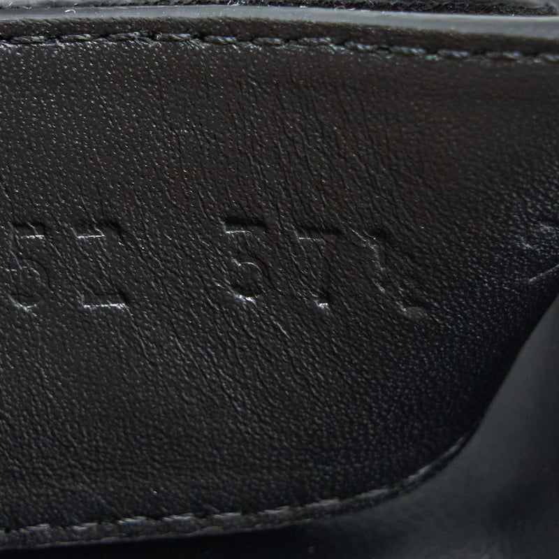Hermes Size 37.5 Chypre Sandal Suede Black SHW