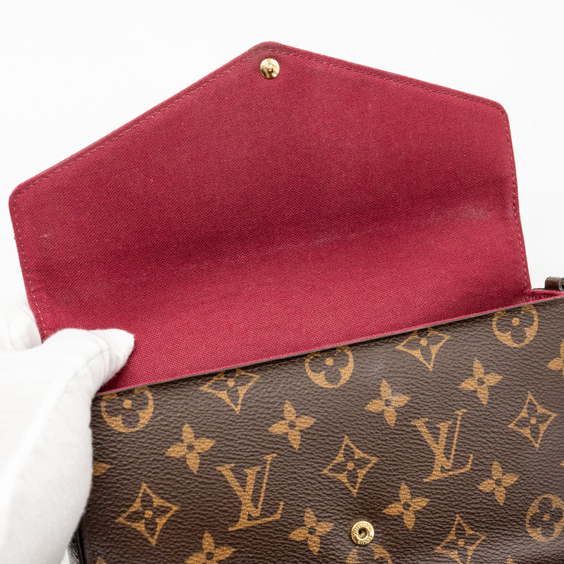 LOUIS VUITTON Felicie Pochette Monogram Canvas GHW