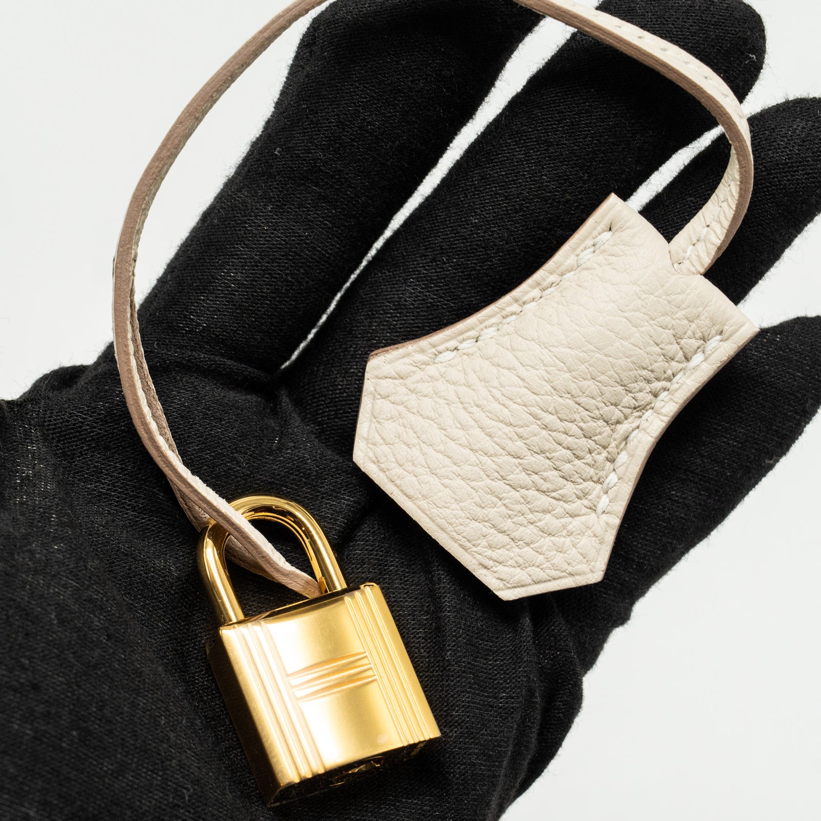 Hermes kelly 25 togo craie GHW stamp Z