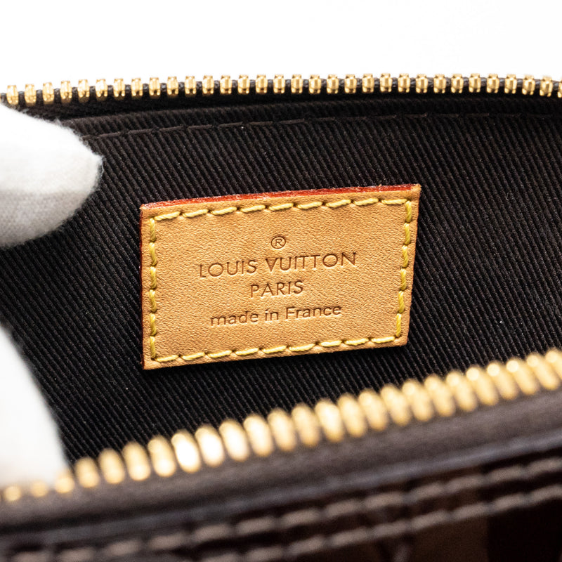 LOUIS VUITTON Alma BB Patent Amatante GHW