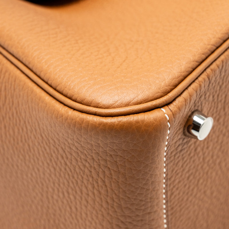 Hermes Lindy 26 Clemence Gold SHW Stamp W
