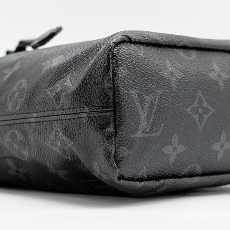 Louis Vuitton Monogram Eclipse Fragment Nano Bag Canvas Black SHW