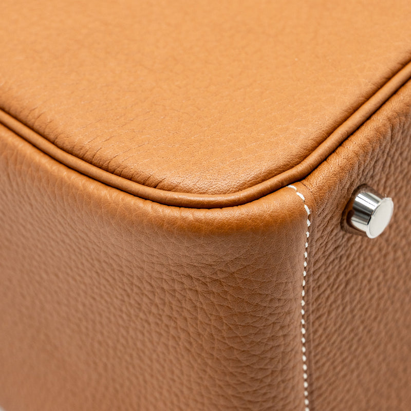 Hermes Lindy 26 Clemence Gold SHW Stamp W